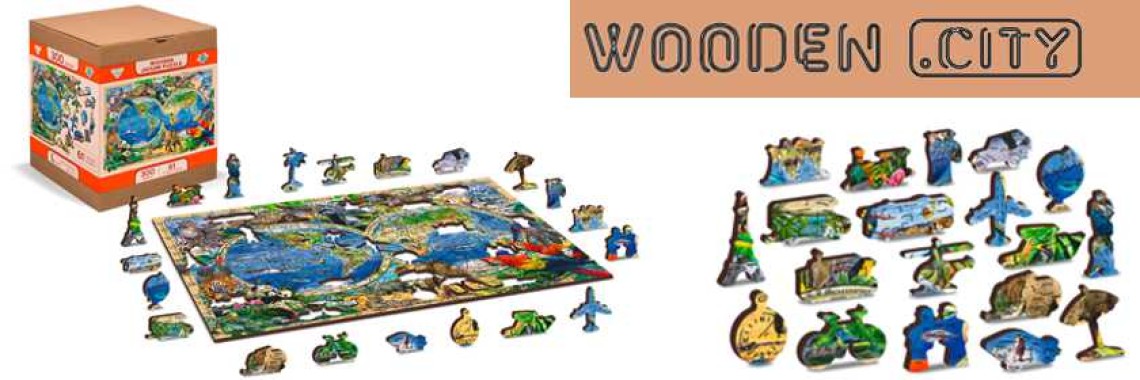 Wooden City Puzzels