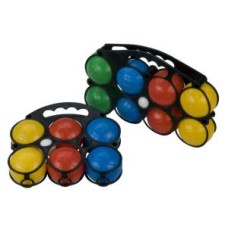 Boules 8 Bälle Kunststoff 4 Farb.im Tragekorb
