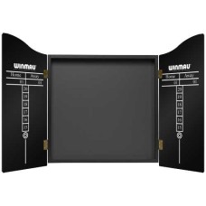 Dartschrank Skull schwarz Winmau