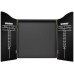 Dartschrank Skull schwarz Winmau
