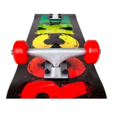 Skateboard Rasta Fade 8 inch Rocket Skateboard Rasta Fade 8 inch Rocket