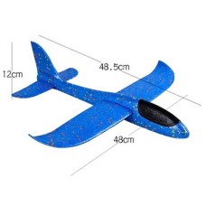 Flugzeug, Styropor 48 cm 2 Farb.sort. CHINA Flugzeug, Styropor 48 cm 2 Farb.sort. CHINA