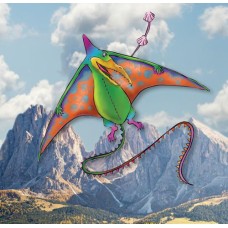 Drachenfliegender Dino 1 Zeile 125x70 cm.