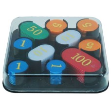 Roulettechips 100 Stück Gold geprägt Roulettechips 100 Stück Gold geprägt