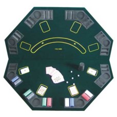 Faltbarer Pokertischaufsatz 125x125x2.5 cm.