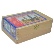 Schachf.Staunt.3 Akazie/Buchsbaum DoG/F 76mm