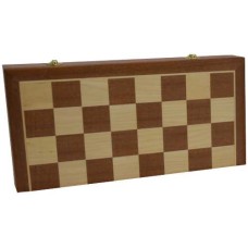 Schach-Kassette Holz faltbar Intarsien 40 cm. Schach-Kassette Holz faltbar Intarsien 40 cm.
