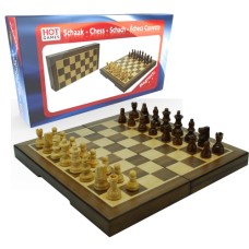 Schach-Kass Magn. Nussbaum 23x23x2 cm. Schach-Kass Magn. Nussbaum 23x23x2 cm.