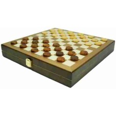 Schach-Dame-Backgam.-Kas.intars.29x29cm