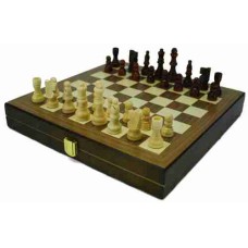 Schach-Dame-Backgam.-Kas.intars.29x29cm