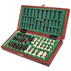 Schachkas.Magn.Holz gebeitzt 26x13,5 cm Schachkas.Magn.Holz gebeitzt 26x13,5 cm