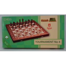Schachkas.Tournam.4 Mahag./Ahor.41x20cm Schachkas.Tournam.4 Mahag./Ahor.41x20cm