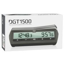Shachuhr DGT 1500 digitaal schwarz