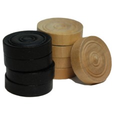 Damesteine Holz natur/schw.braune Holzbox
* Erwartet KW 51 *