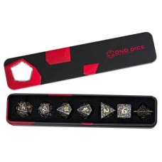 Würfelset Metall Schwarz/Gold
* Lieferzeit unbekannt *