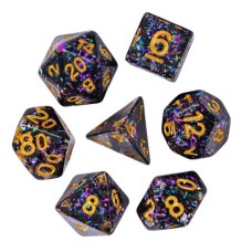 Würfelset Nebula, 3farb.Glitzer brick
* Lieferzeit unbekannt *