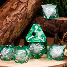 Würfel-Set Auge Liquid Grün