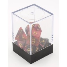 Würfel Rot/Schwarz 7 set Brick