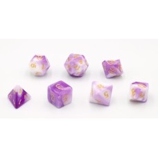 Würfel Lila/Weiß 7 set Brick
* LIeferzeit unbekannt *