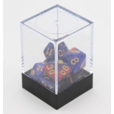 Würfel Stardust Blauw/Rood 7set