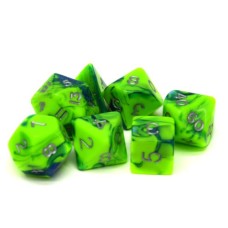 Würfel grün/blau 7 Beutel