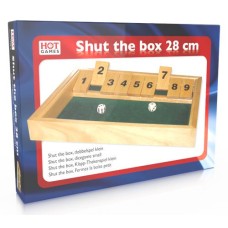 Klapp-Thekenspiel klein Shut-Box 28x20x3cm Klapp-Thekenspiel klein Shut-Box 28x20x3cm