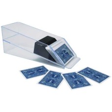 Black-Jack-Kartenschlitten Kunststoff durchsicht.