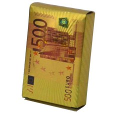 Spielkarten 500 Euro Gold - 100 % Kunststoff
* Lieferzeit unbekannt * Spielkarten 500 Euro Gold - 100 % Kunststoff
* Lieferzeit unbekannt *