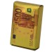 Spielkarten 500 Euro Gold - 100 % Kunststoff
* Lieferzeit unbekannt * Spielkarten 500 Euro Gold - 100 % Kunststoff
* Lieferzeit unbekannt *
