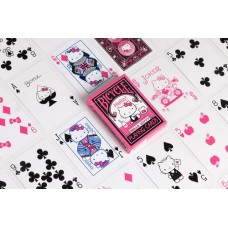 Pokerkarten Hello Kitty pink Bicycle USA