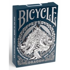 Pokerkarten Dragon Blau Bicycle USA