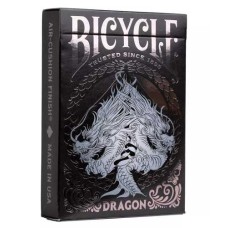 Pokerkarten Bicycle Dragon Black Deck