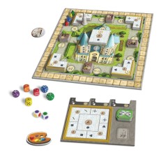 Fresco Card & Dice Game EN / DE- Queen Games