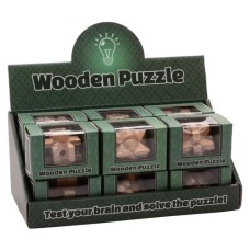 IQ Geduldspiele Holz 12-fach sortiert in Schachtel IQ Geduldspiele Holz 12-fach sortiert in Schachtel