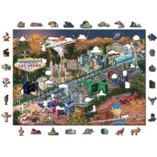 Wooden puzzle Welcome to Las Vegas XL750 Wooden puzzle Welcome to Las Vegas XL750