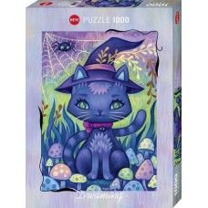 Puzzle Witch Cat 1000 Teile Heye 30030