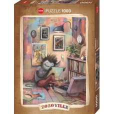 Puzzle Vinyl Monster Zozoville 1000