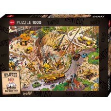 Puzzle Lock Tonio, Wanted! 1000 Heye 30050 NEW