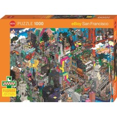 Puz.San Francisco Quest 1000 Heye NEW