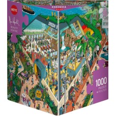Puzzle Beauty Centre 1000 Teile, Dreieck Heye 30118 NEW