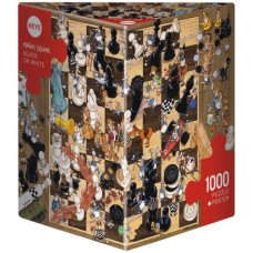Puzzle Black or White 1000 Tri.Heye 08793