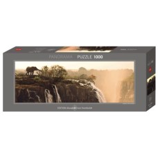 Puzzle Elephant 1000 Panorama Heye 29287