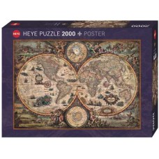Puzzle Vintage World 2000 Teile Heye 29666