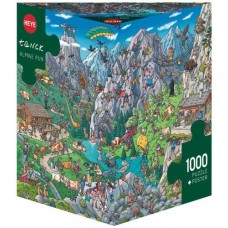Puzzle Alpine Fun,1000 T.Trian. Heye 29680
