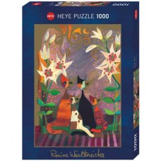 Puzzle Lilies,Wachtmeis.1000 Heye 29819