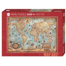 Puzzle The World 2000 T. Heye 29845