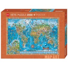 Puzzle Amazing World 2000 T.Heye 29846