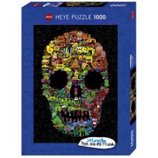 Puzzle Doodle Skull 1000 T.Heye 29850