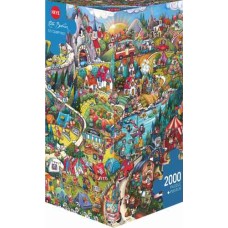 Puzzle Go Camping 2000 Tri.Heye 29930