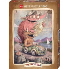 Puzzle Road Trippin' 2000 Heye 29938